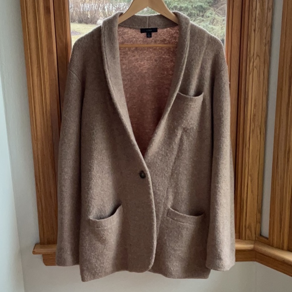 J. Crew Sweater Blazer